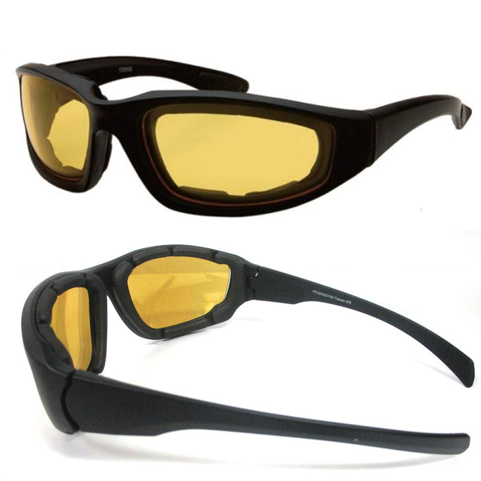 Safety Yellow Lens Night Vision Reader Glasses Driving Computer Sunglasses