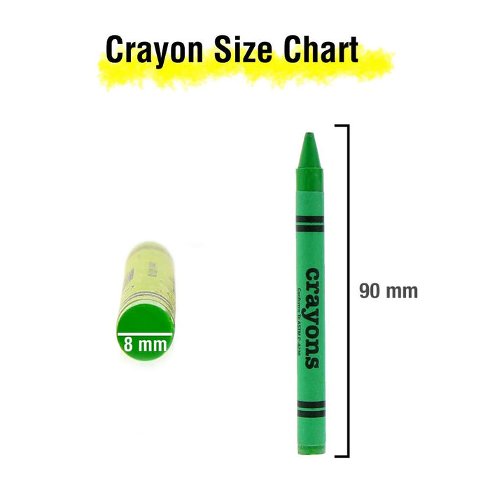 64 Ct Color Crayons Set Premium Quality Party Favor Kids Coloring Non Toxic Bulk