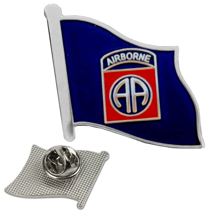 2 United States Army 82nd Airborne Rangers Airborne Lapel Pin US Military Enamel