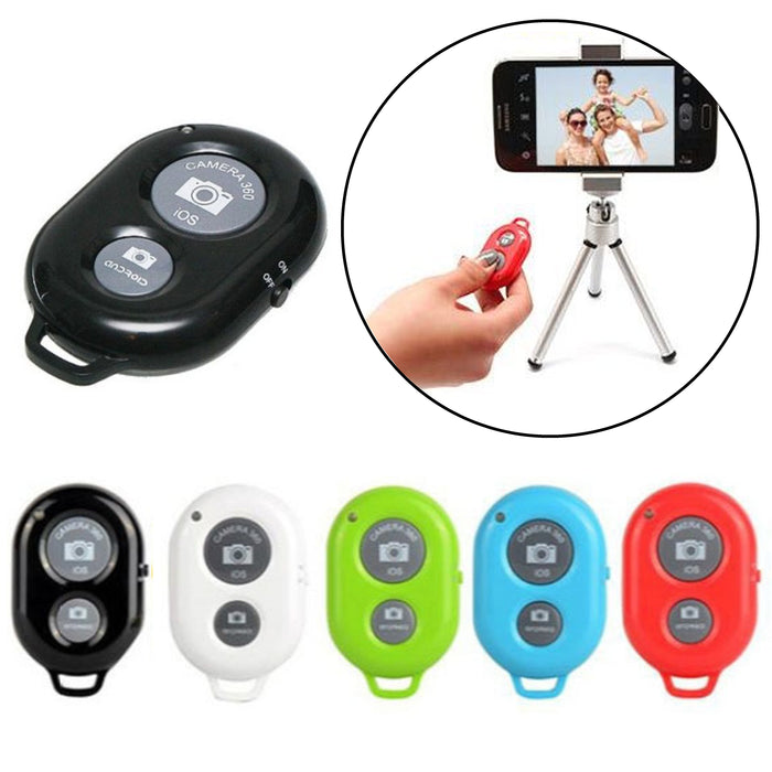 1 Pc Wireless Bluetooth Remote Control Shutter Self-timer iPhone X 8 7 6