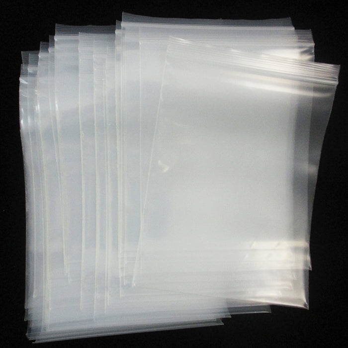 400 Pack 2 Mil Reclosable Zip Bags 5" x 7" Clear Poly Jewelry Baggies Wholesale