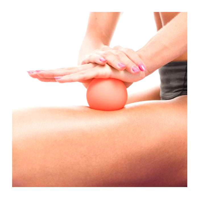 2 Pc Hot Cold Therapy Massage Balls Set Trigger Point Deep Tissue Muscle Relief