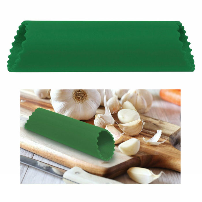 1 Pc Magic Silicone Garlic Peeler Peel Cloves Press Roller Easy Kitchen Tool New
