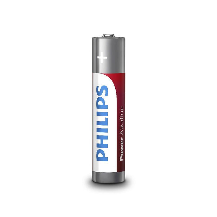 24 Pc Philips Alkaline Batteries 1.5V AAA LR03 AM4 Micro Exp 2026 Long Last Bulk
