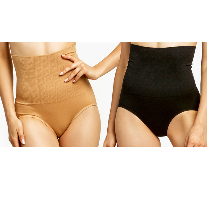 6 Pc Waist Trimmer Slimming Panty Cincher Girdle Tummy Control Brief Body Shaper