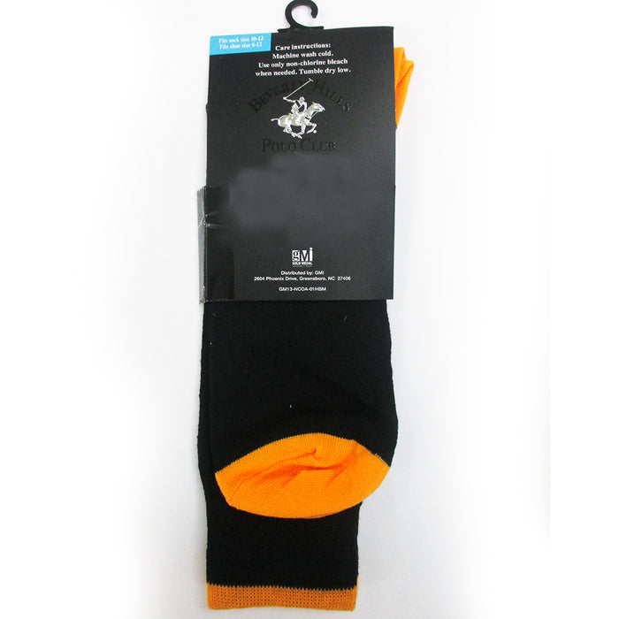 6 Pairs Beverly Hills Polo Club Mens Dress Socks Shoe Size 6-12 Casual AllTopBargains 6 Pairs Beverly Hills Polo Club Mens Dress Socks Shoe Size 6-12 Casual AllTopBargains