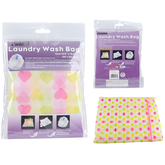 2 Mesh Laundry Wash Bag Bra Lingerie Underwear Socks Delicates Basket Washer Net