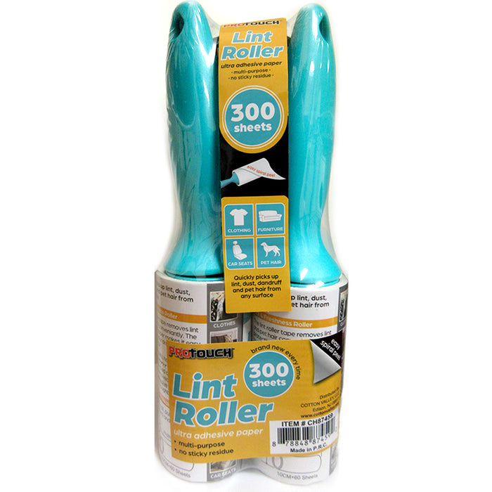 5 Pack Lint Rollers Remover Pet Hair Sticky Clothes Carpet Dog Cat Hair Remover