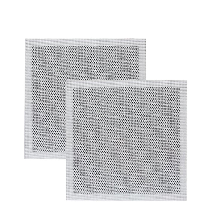 2 PC Wall Patch Fix Drywall Hole Repair Ceiling Plaster Damage Metal Mesh 4x4"