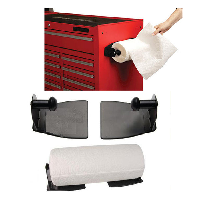 ATB Magnetic Paper Towel Holder Steel Kitchen Workshop Houseware Refrigerator Mount