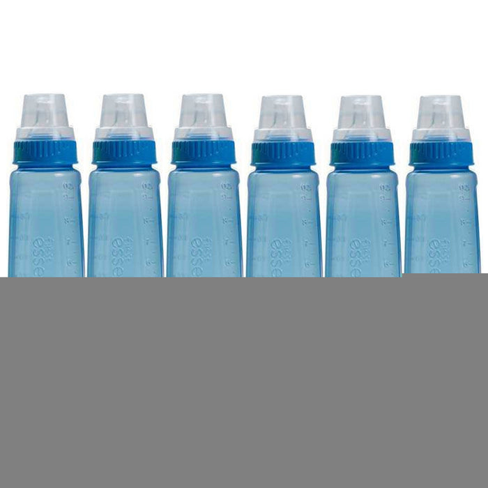 6 Gerber Bottles First Essentials 9 Oz BPA Free Baby Leak Proof Baby Blue Feeder