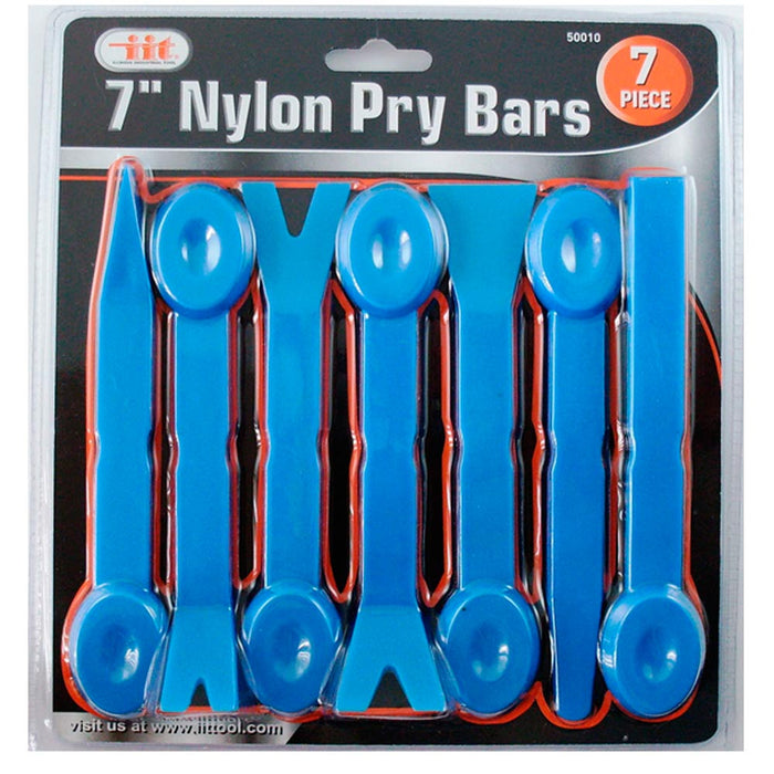 7 Pcs Nylon Pry Bar Set Automotive Plastic Molding Trim Dash Panel Remover Tool
