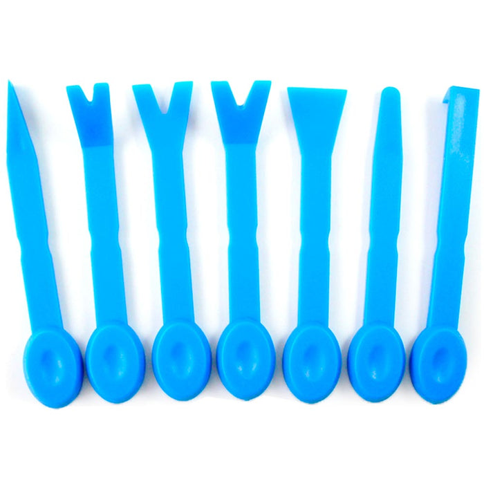 7 Pcs Nylon Pry Bar Set Automotive Plastic Molding Trim Dash Panel Remover Tool