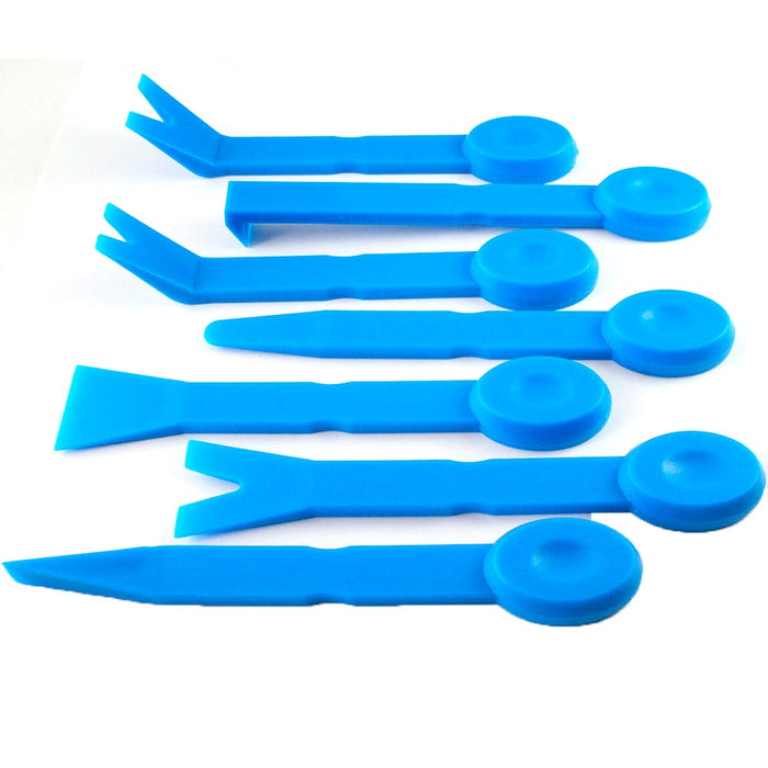 7 Pcs Nylon Pry Bar Set Automotive Plastic Molding Trim Dash Panel Remover Tool