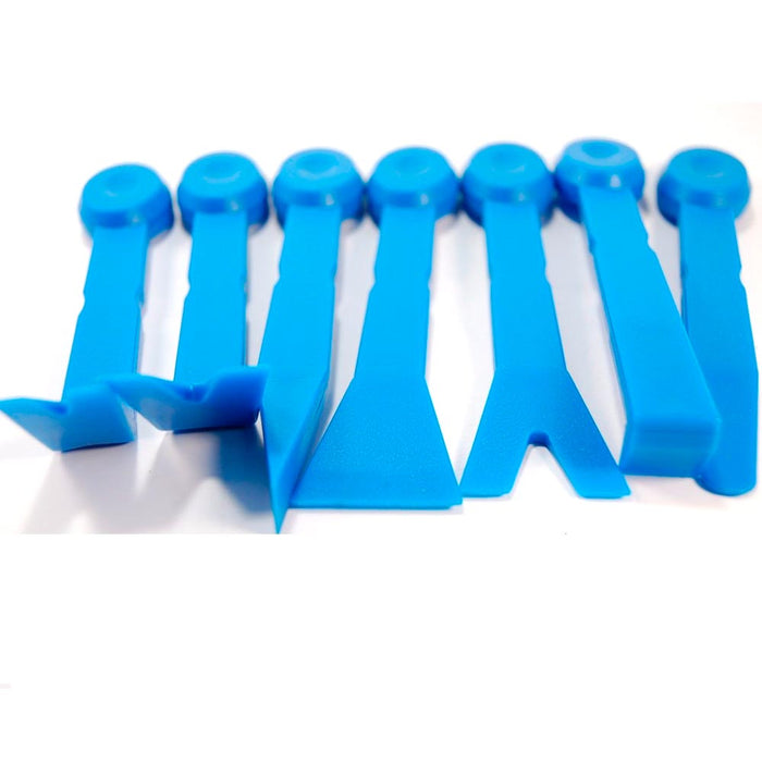 7 Pcs Nylon Pry Bar Set Automotive Plastic Molding Trim Dash Panel Remover Tool