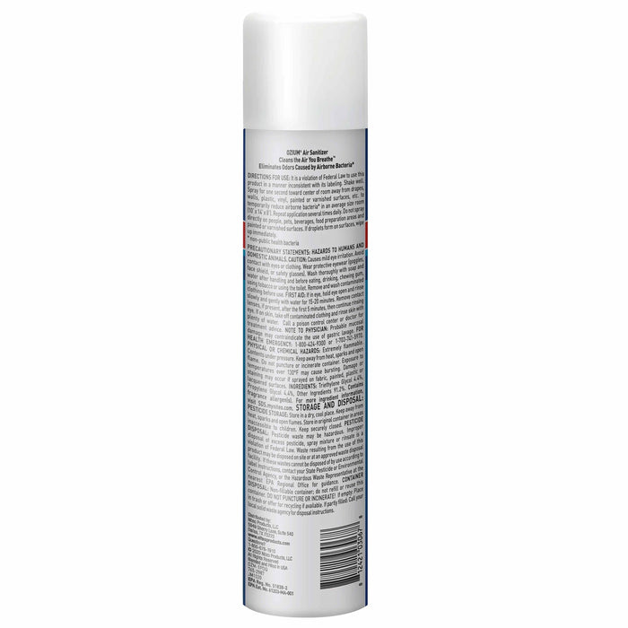 2 Pc Ozium Air Sanitizer Odor Eliminator Spray Freshener Purifier Original Scent