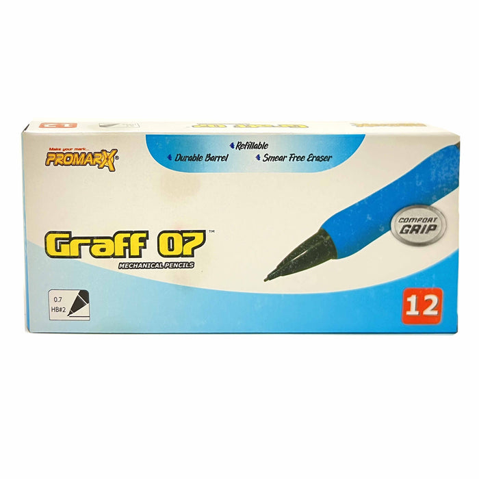 48 Mechanical Pencils Cushion Grip Drawing 0.7mm HB#2 Lead Drafting Art Supplies