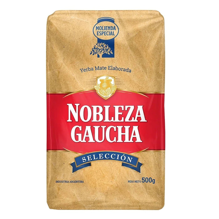 Yerba Mate Nobleza Gaucha Seleccion 500g Argentina Tea 1.1 lb Loose Herbal Detox