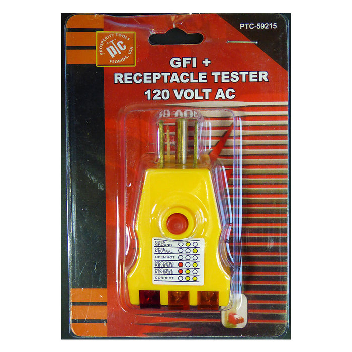 10 GFI Electrical Outlet Plug GFCI Receptacle Circuit Tester AC 3 Prong Outlet
