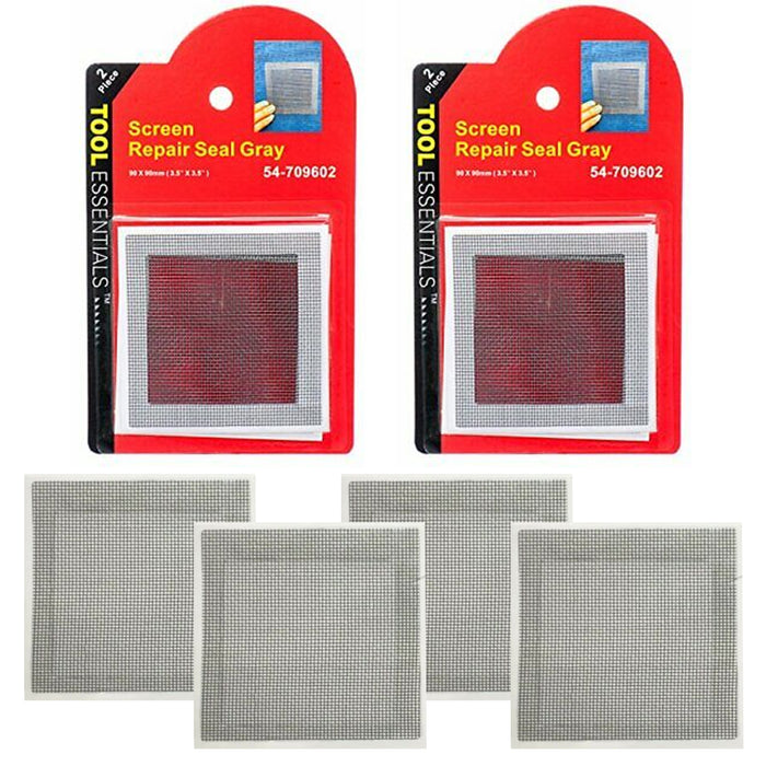 4 Door Window Screen Repair Patch Fix Net Parche Repara Puerta Ventana 3.5"x3.5"