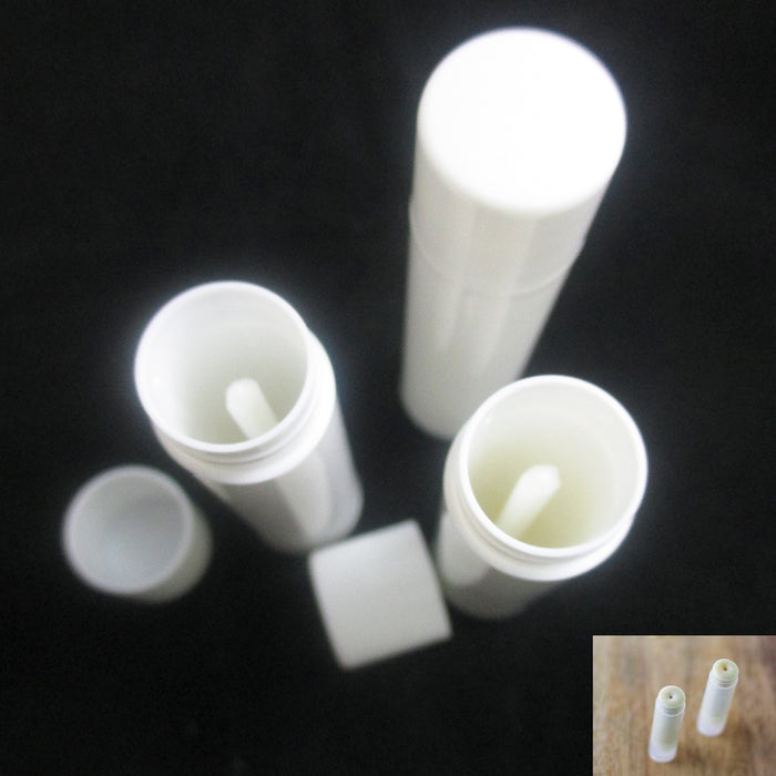 20 Pcs Empty Lipstick Lip Balm Container Tube Case Caps Jars Chapstick BPA Free