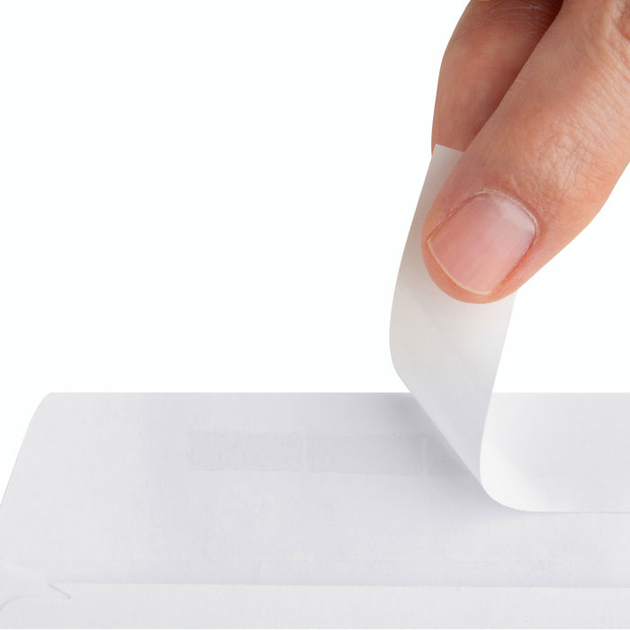 100 White No.10 Envelopes Peel Self Seal Letter Mailing Shipping 4-1/8 X 9-1/2