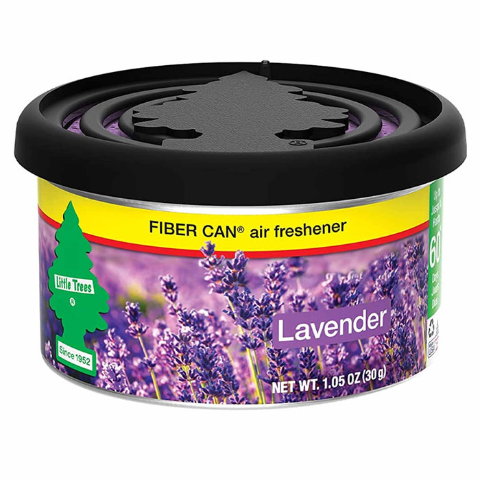 1 Little Trees Fiber Can Lavender Scent Air Freshener Home Fragrance Auto Office