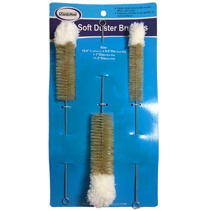 3-PIECE PIPE BRUSH CLEANING KIT