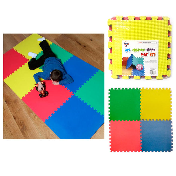 48 Sqft Foam Kids Baby Childrens Puzzle Play Interlocking Flooring Mats Gym New