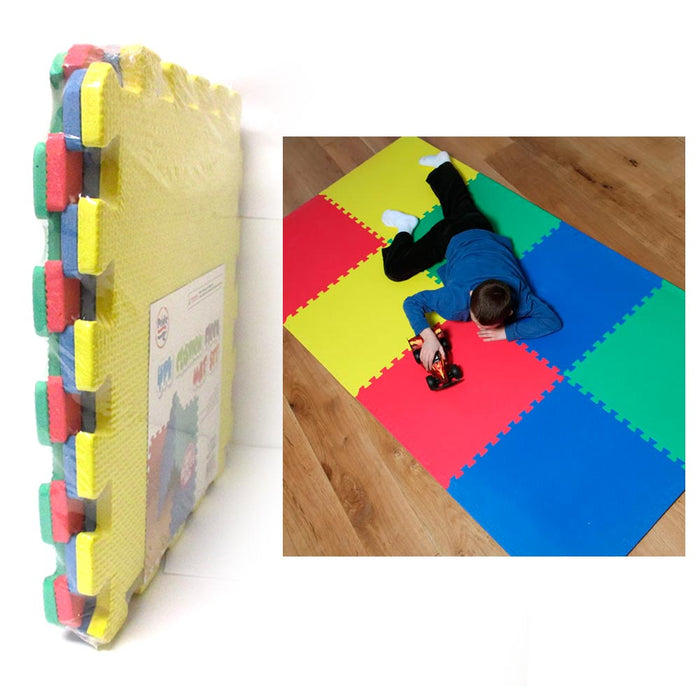 48 Sqft Foam Kids Baby Childrens Puzzle Play Interlocking Flooring Mats Gym New
