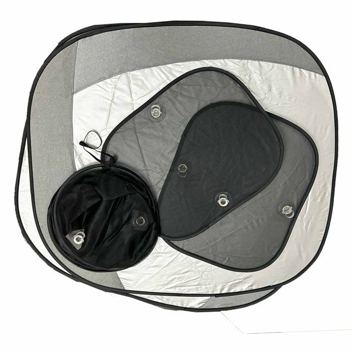 5PC Car Windshield Sun Shade Reflector Sunshade Protection Car Interior Cool Car