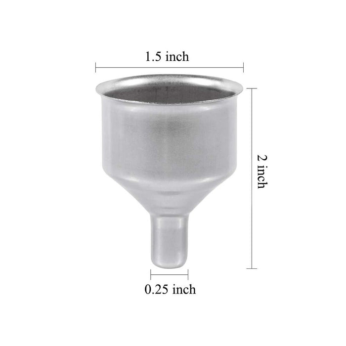 Mini Stainless Steel Funnel Multipurpose Oil Liquid Water Bottle Flask Kitchen