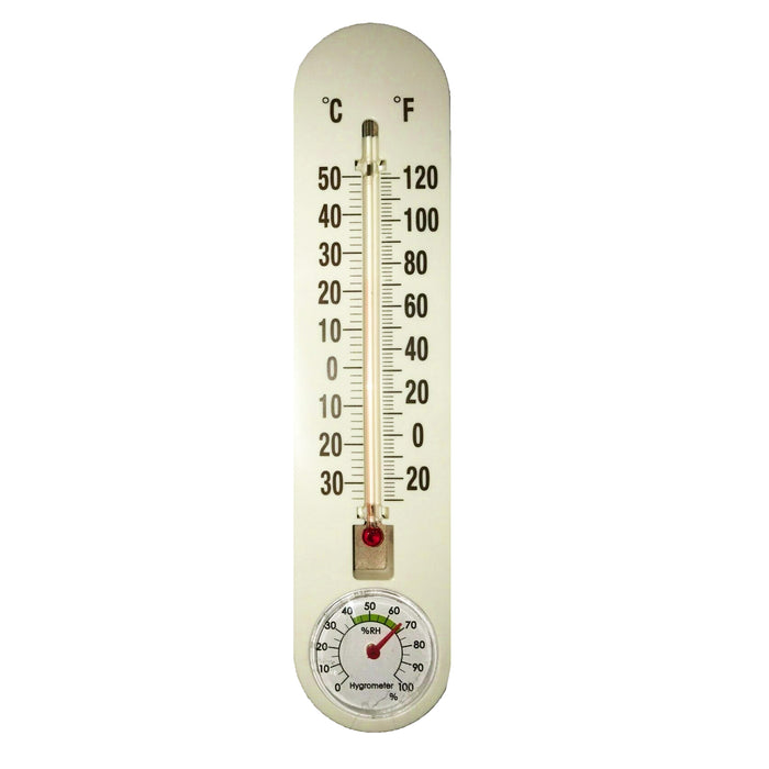 1 Thermometer Hygrometer Indoor Outdoor Measures Temperature Humidity Meter Temp