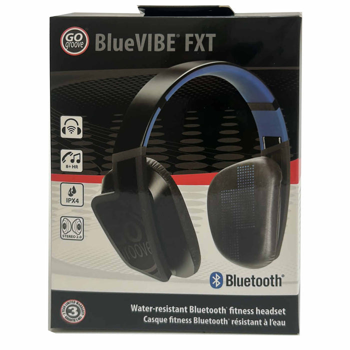 Bluetooth Fitness Headset Headphones Water Resistant Over Ear Stereo Gym Workout
