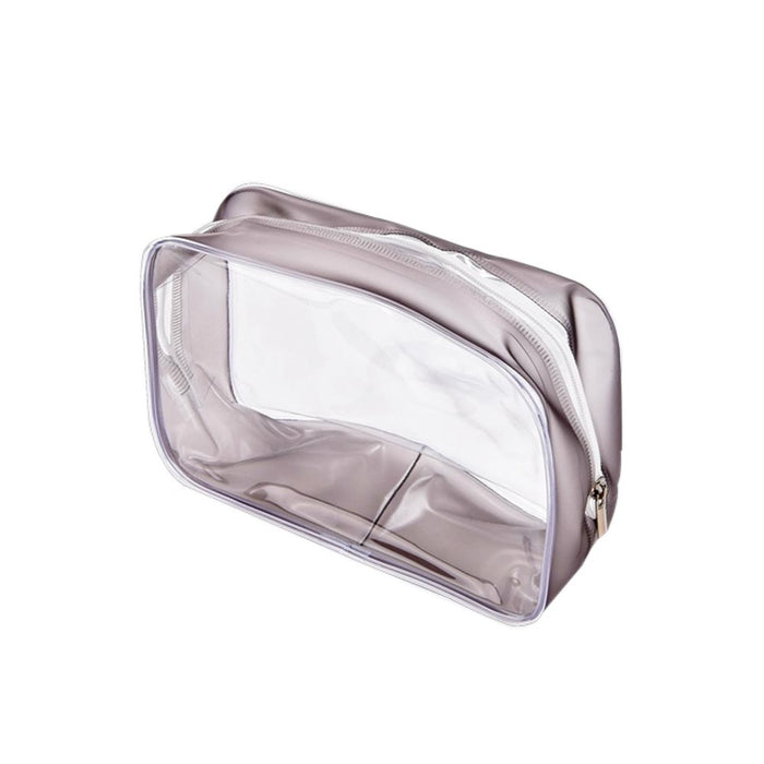 1PC Clear Toiletry Bag Zipper Purse Carry Pouch Travel Makeup Cosmetic Organizer