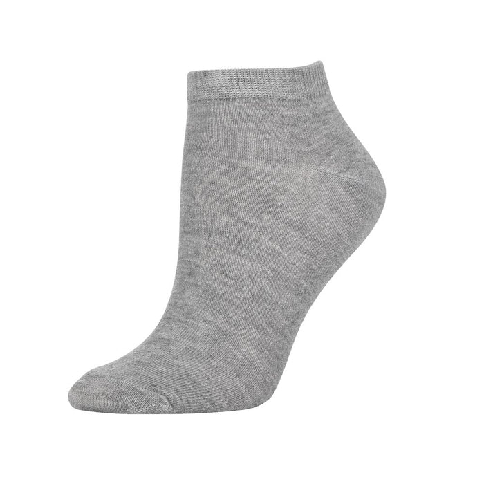 3 Pairs Men Women Ankle Socks Low Cut  US 10 13 Crew Stretch Sport Grey School