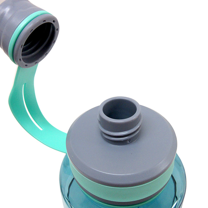 1 Large Sports Water Bottle 1500mL Wide Plastic Bike Bicycle Travel Kanteen 50oz