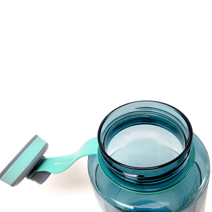 1 Large Sports Water Bottle 1500mL Wide Plastic Bike Bicycle Travel Kanteen 50oz