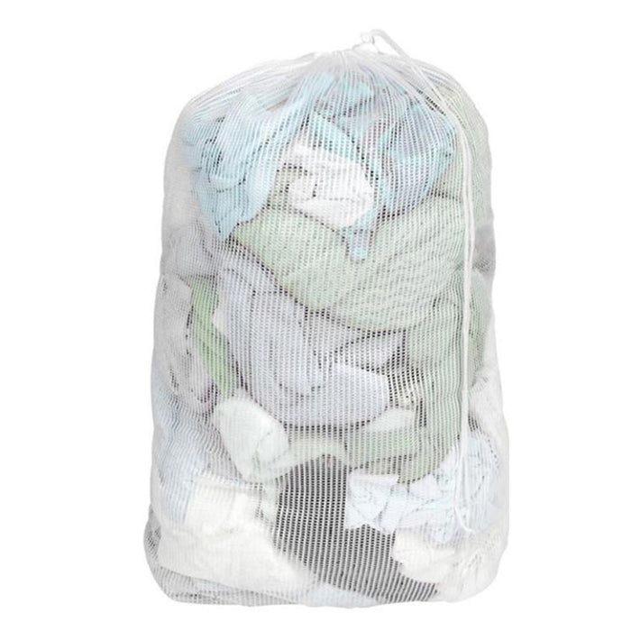 4Pc Mesh Laundry Bags Heavy Duty Drawstring Delicates Underwear Lingiari 60X80cm