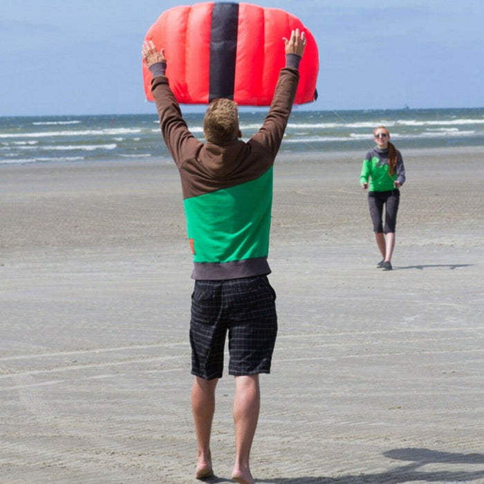 Symphony Pro 1.3 Neon Red Trainer Kite Kiteboarding Power Surf Kitesurf Beginner