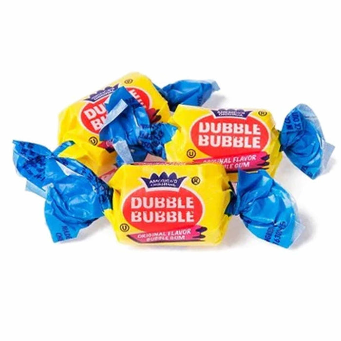 6 Bags Original Flavor Dubble Bubble Gum Chewing Candy Pinata Easter 4.5oz Each