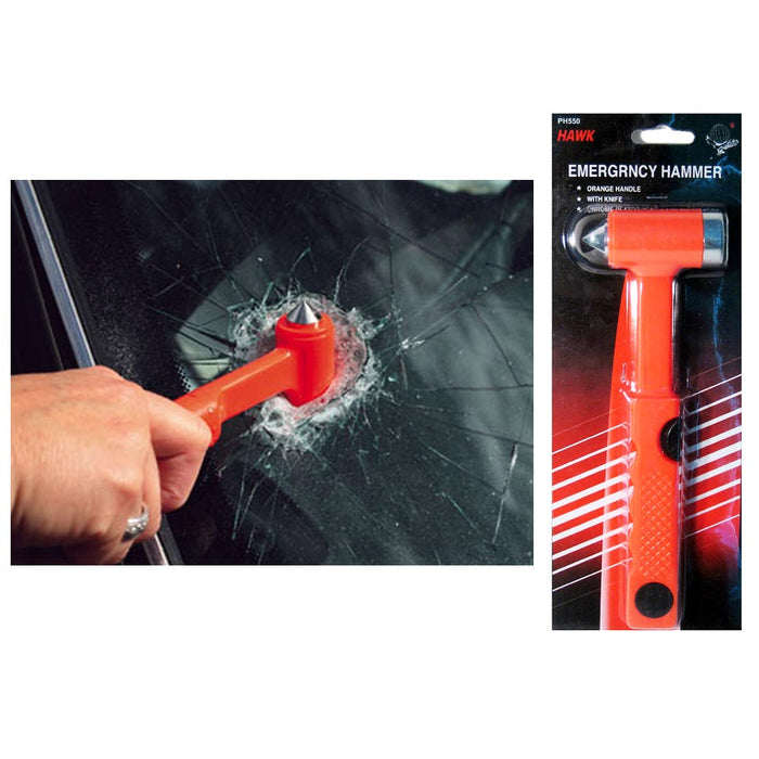 Emergency Safety Hammer Tool Auto Car Window Glass Breaker Seat Belt Cutter