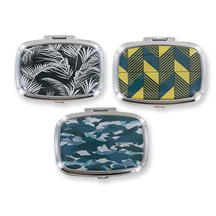 1 LED Light Up Pill Case Box Medicine Drug Container Holder Pillbox Tablet Gift