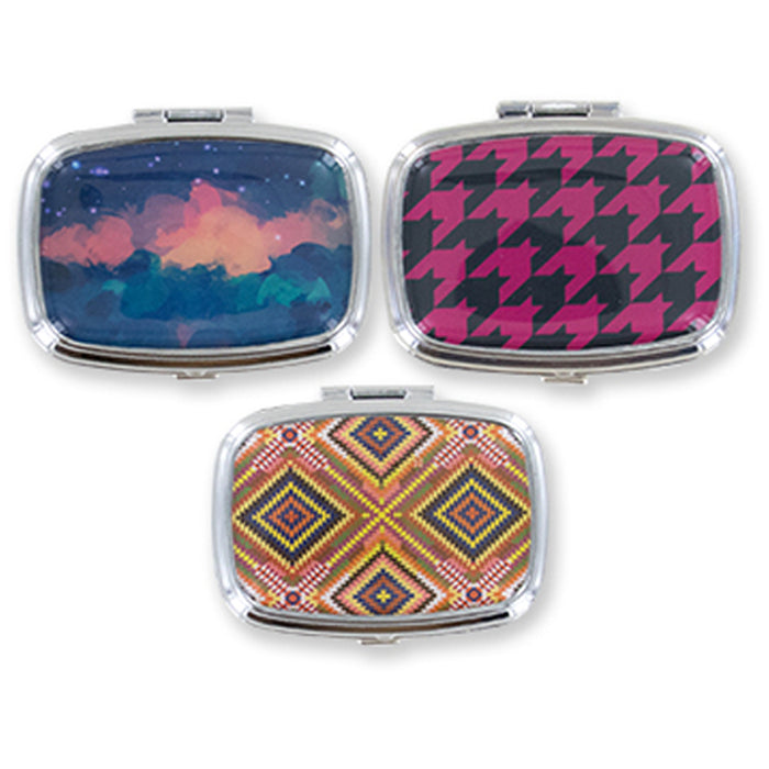 1 LED Light Up Pill Case Box Medicine Drug Container Holder Pillbox Tablet Gift