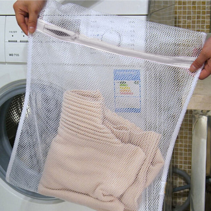 8 Pc Zippered Mesh Laundry Wash Bags Lingerie Delicates Panty Hose Bra Underwear