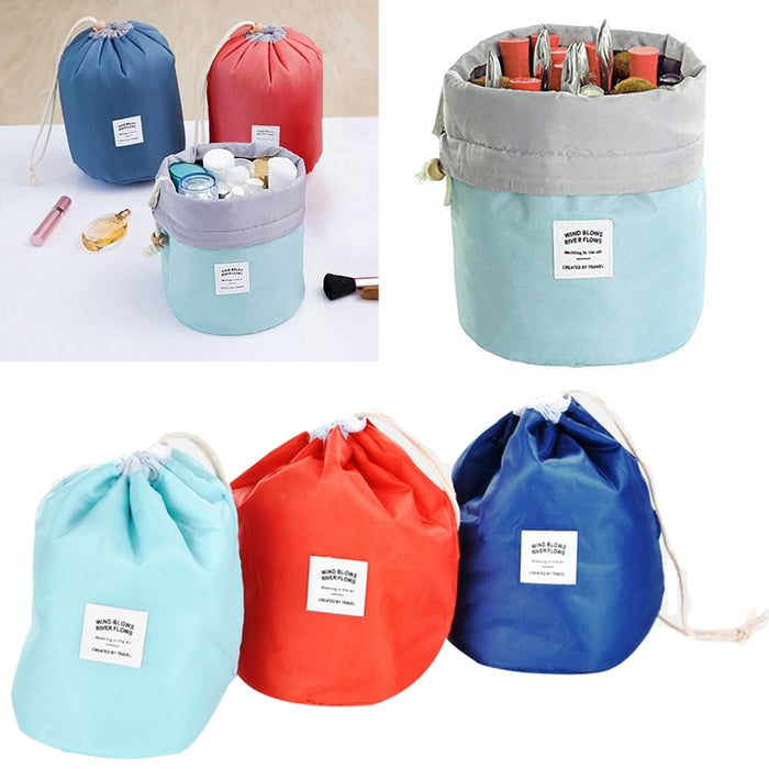 1 Pc Travel Makeup Cosmetic Bag Case Toiletry Beauty Organizer Drawstring Holder