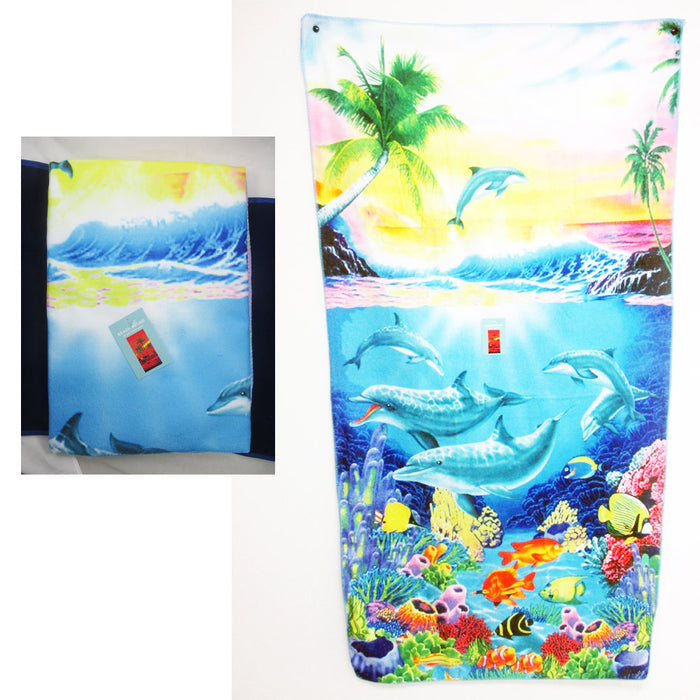 1 Jumbo Beach Pool Bath Towel Swim Absorbent Microfiber Drying Washcloth Shower