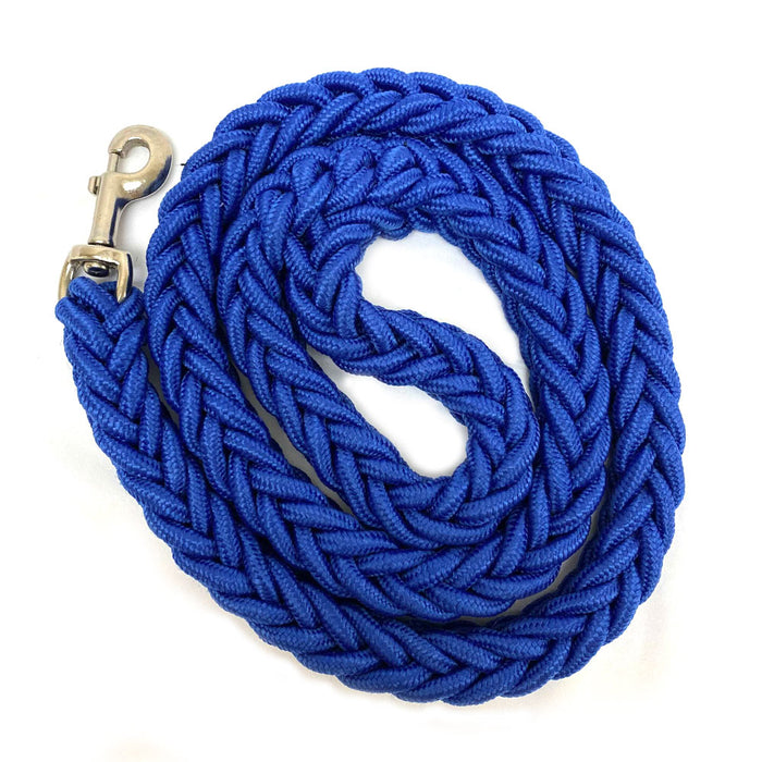 2 Pack Braided Dog Leash Comfortable Handle Heavy Duty Rope Large Dogs Training