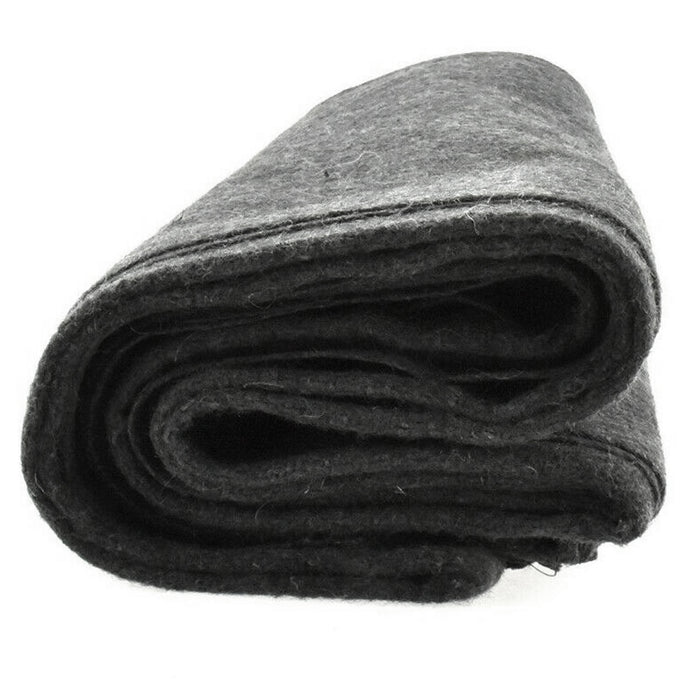 2 Pc Camping Outdoor Blanket Recycled Cotton Wool Winter Military Survival 76"