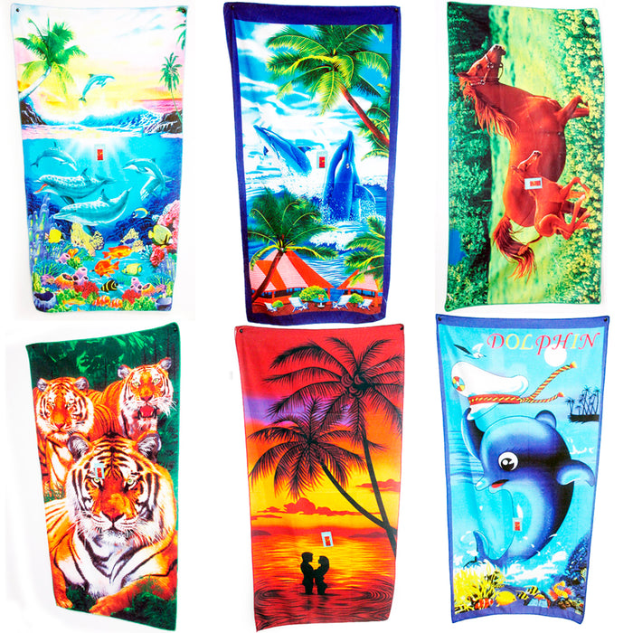 1 Jumbo Beach Pool Bath Towel Swim Absorbent Microfiber Drying Washcloth Shower